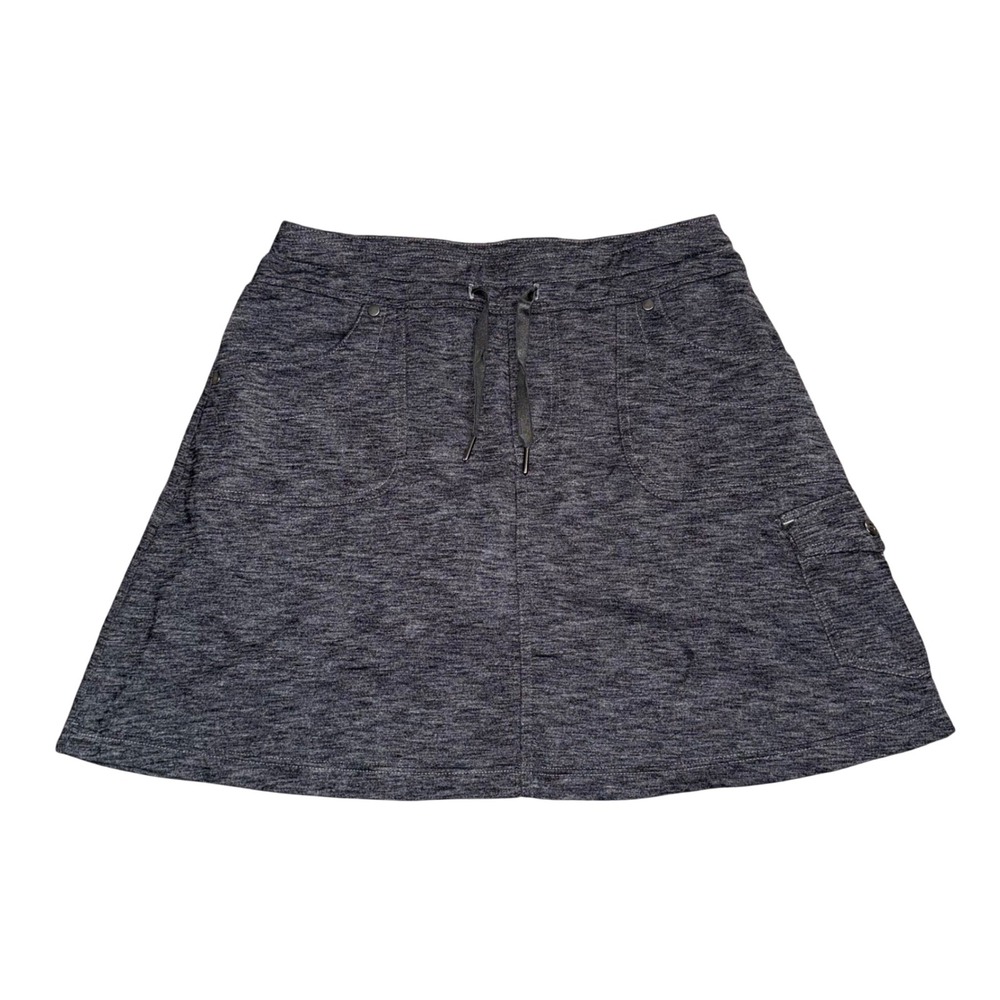 KUHL Mova Skort Women XS Gray Excellent Heathered Hiking Cargo Pocket